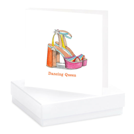 Sterling Silver Star Stud Earrings - Elegant Gift-Ready Box Included - Dancing Queen Design - Crumble and Core