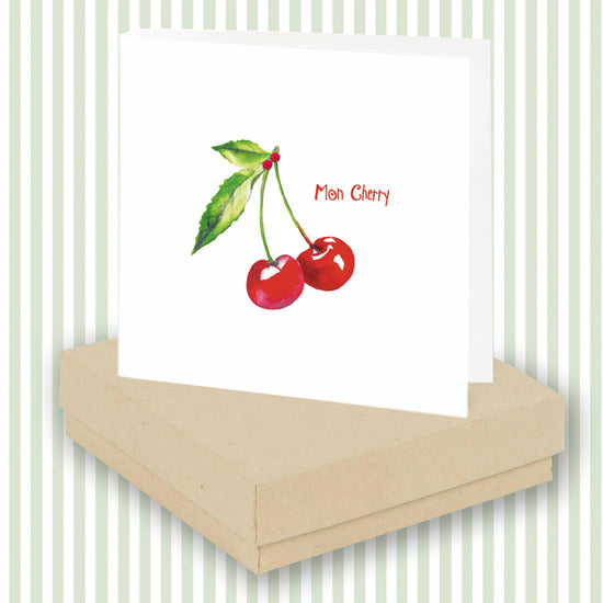 Sterling Silver Ruby Stud Earrings - Handmade Gift Boxed Jewelry - Crumble and Core