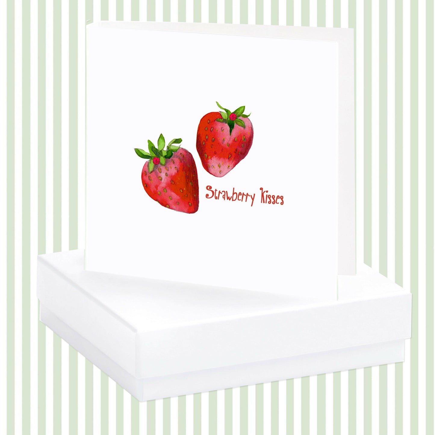 Sterling Silver Ruby Stud Earrings - Jewellery Gift, Box and Card for all occasions - Crumble and Core