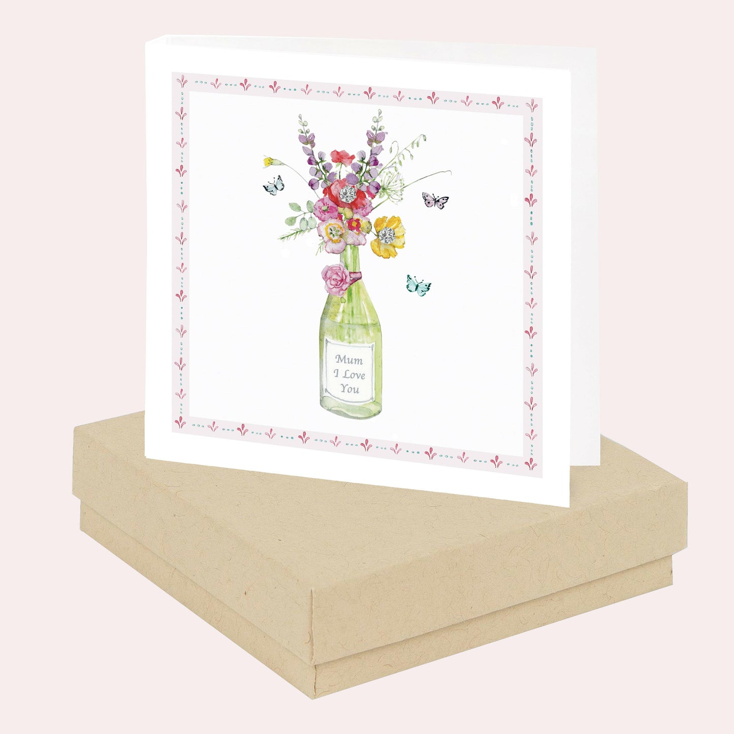 Sterling Silver Stud Earrings - Ideal Gift for Mum in Elegant Box - Crumble and Core