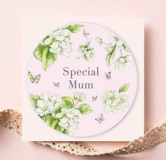 Ceramic Coaster - Special Mum Gift - Thoughtful Mum Gift - Crumble and Core