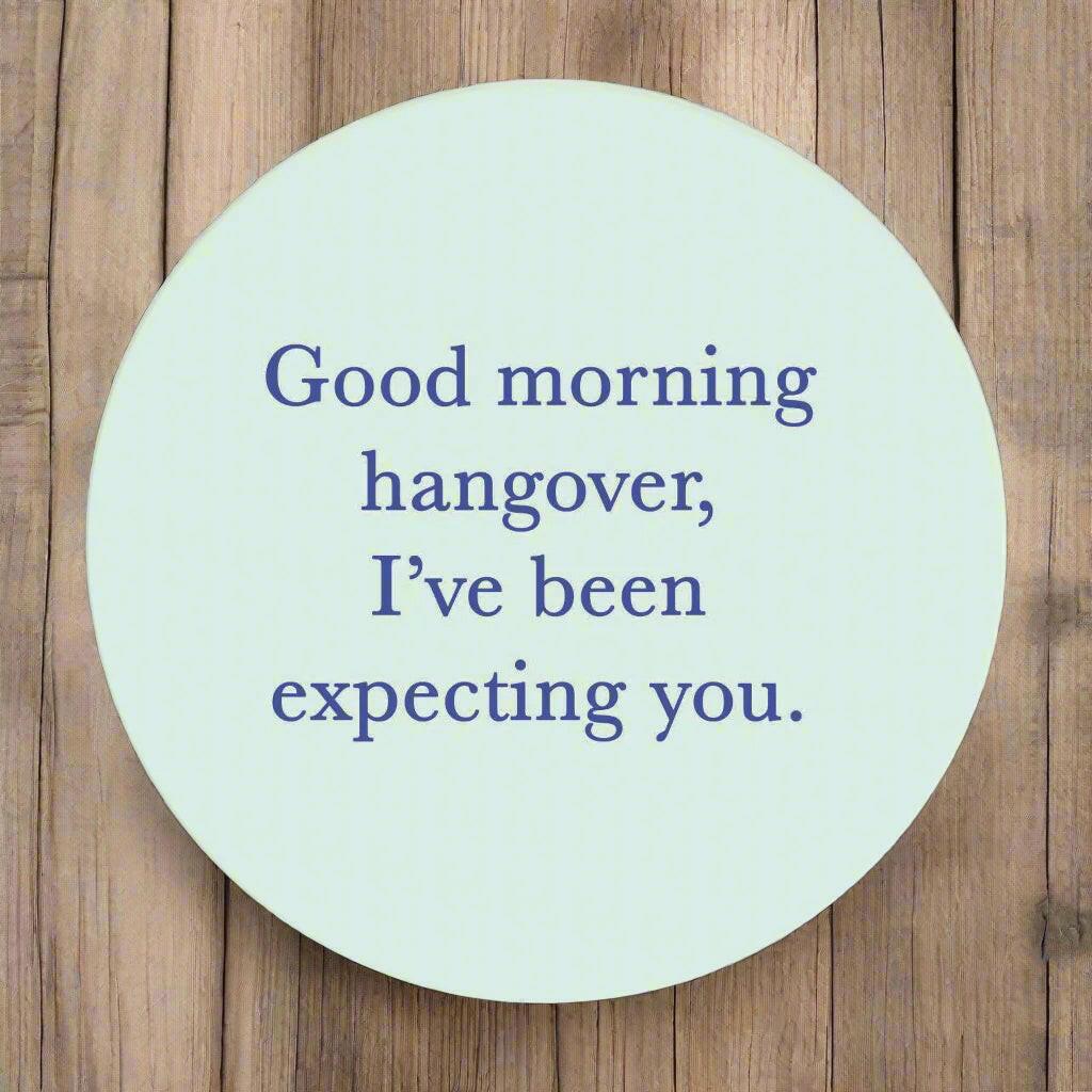 Ceramic Coaster - Humorous Gift - Hangover Gift for Friend - Crumble and Core