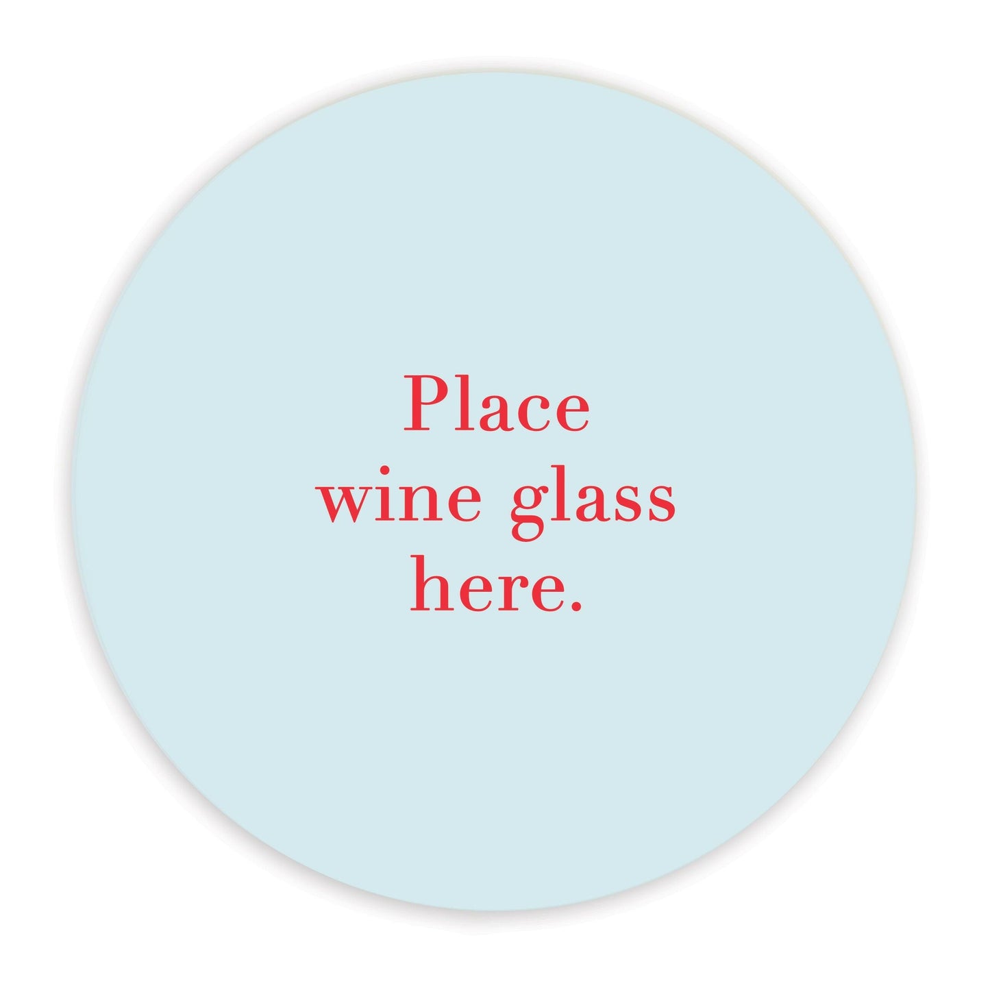 Ceramic Coaster - Gift for Wine Lovers Perfect Gift for Home or Parties - Crumble and Core