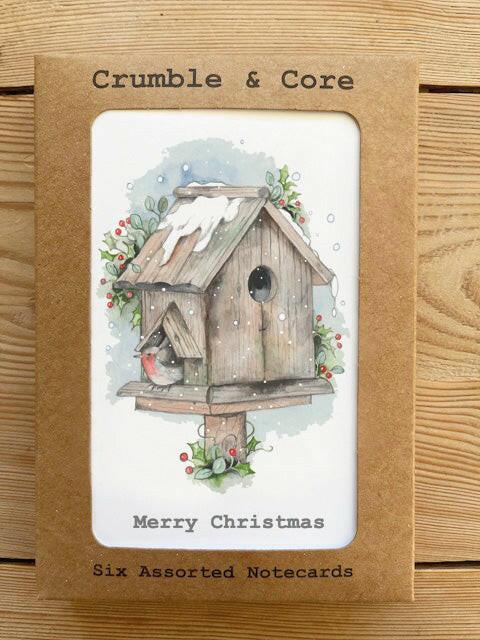 Boxed Christmas Pack 4 of Assorted A6 Cards - Crumble and Core