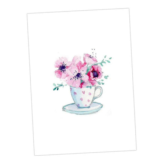 Boxed 'Floral' pack of assorted A6 cards - Crumble and Core