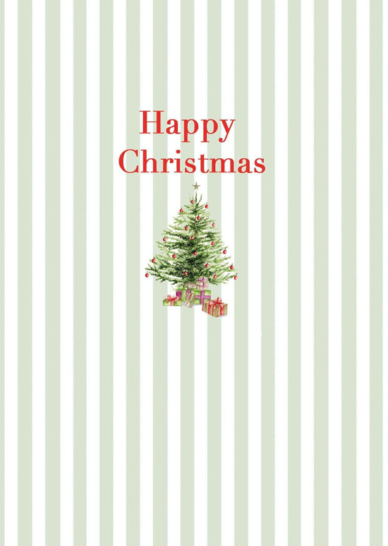 A6 Christmas Tree Greeting Card with Ceramic Keepsake - Perfect for Holiday Gifting - Crumble and Core