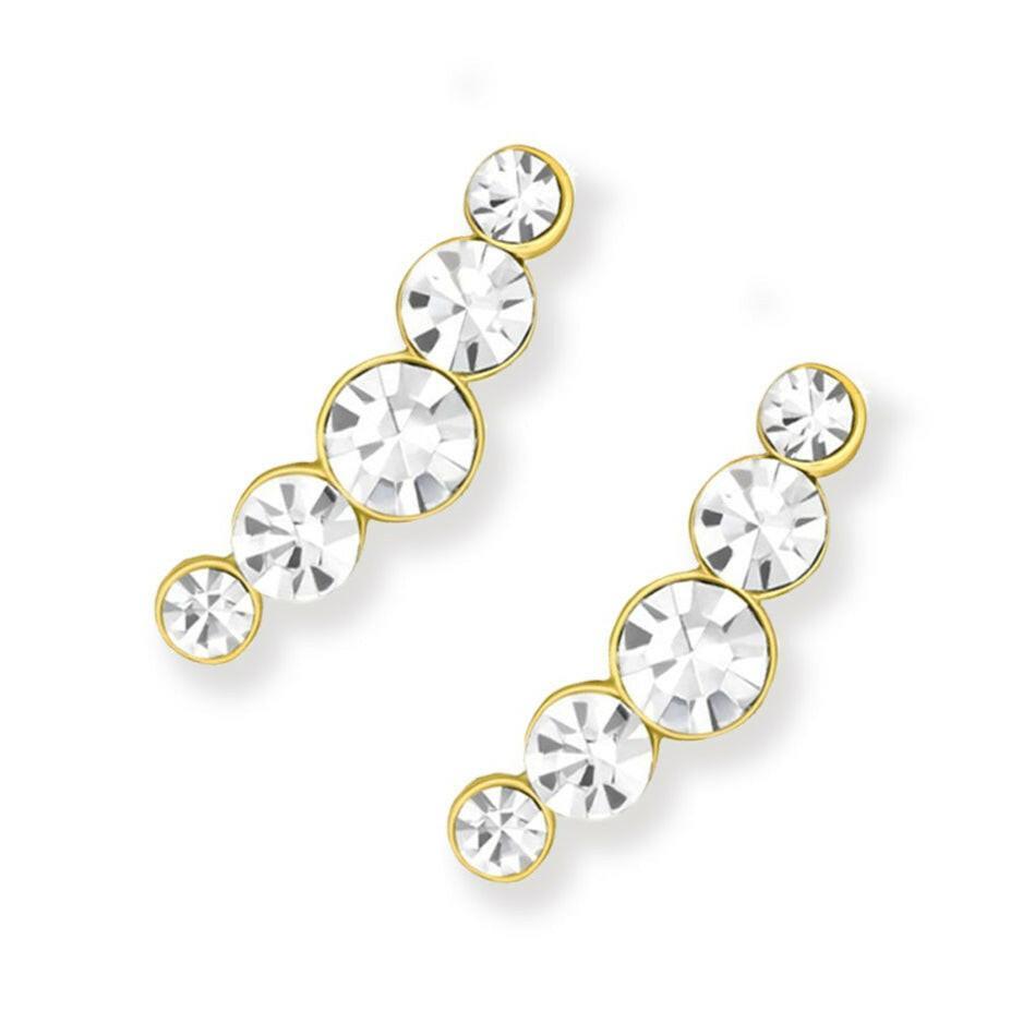 You Were Born To Shine Quote Earring Card - Crumble and Core