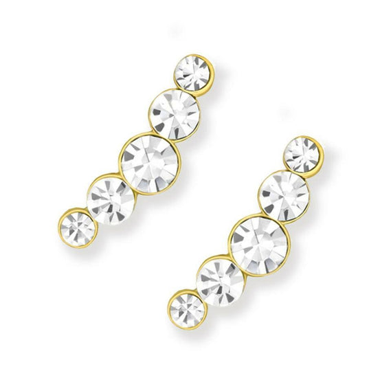 You Were Born To Shine Quote Earring Card - Crumble and Core