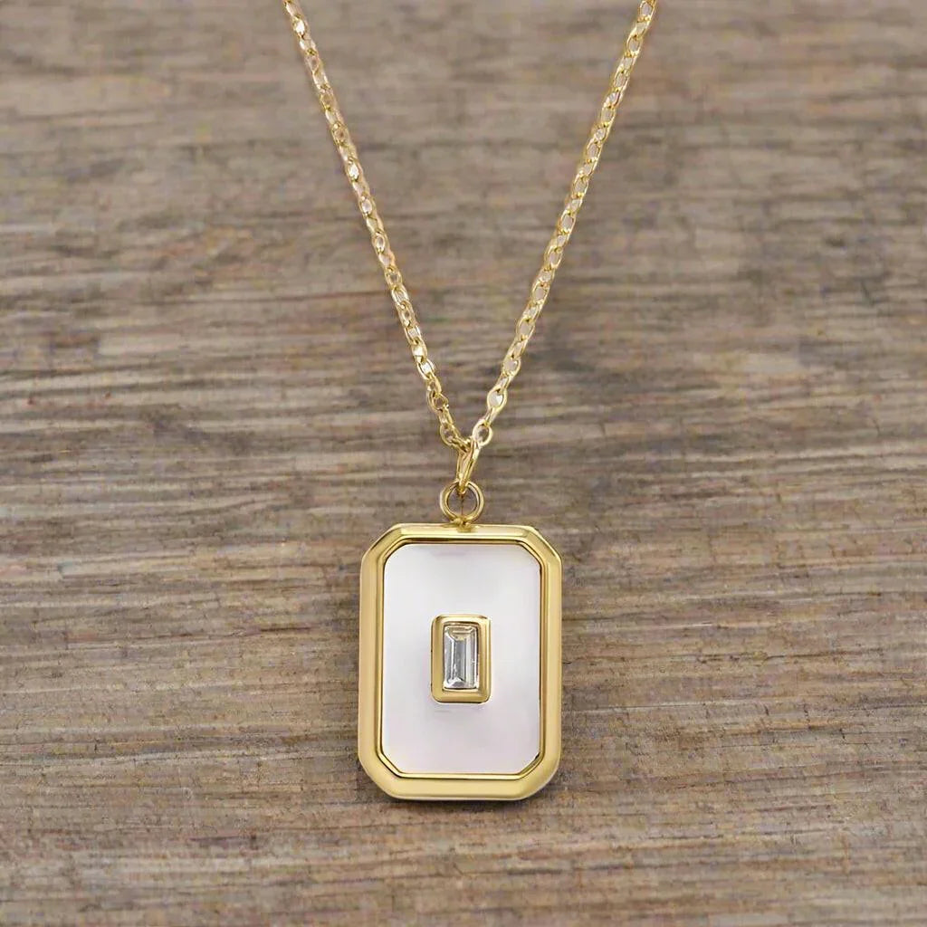 Unique Christmas Card and Necklace Gift - Crumble and Core