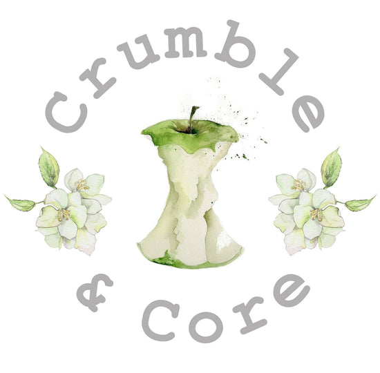 Hand Finished Ceramic Framed Tile Print - Aga Home Is Where The Heart Is Design - Home Decor - Gifts for Her - Crumble and Core