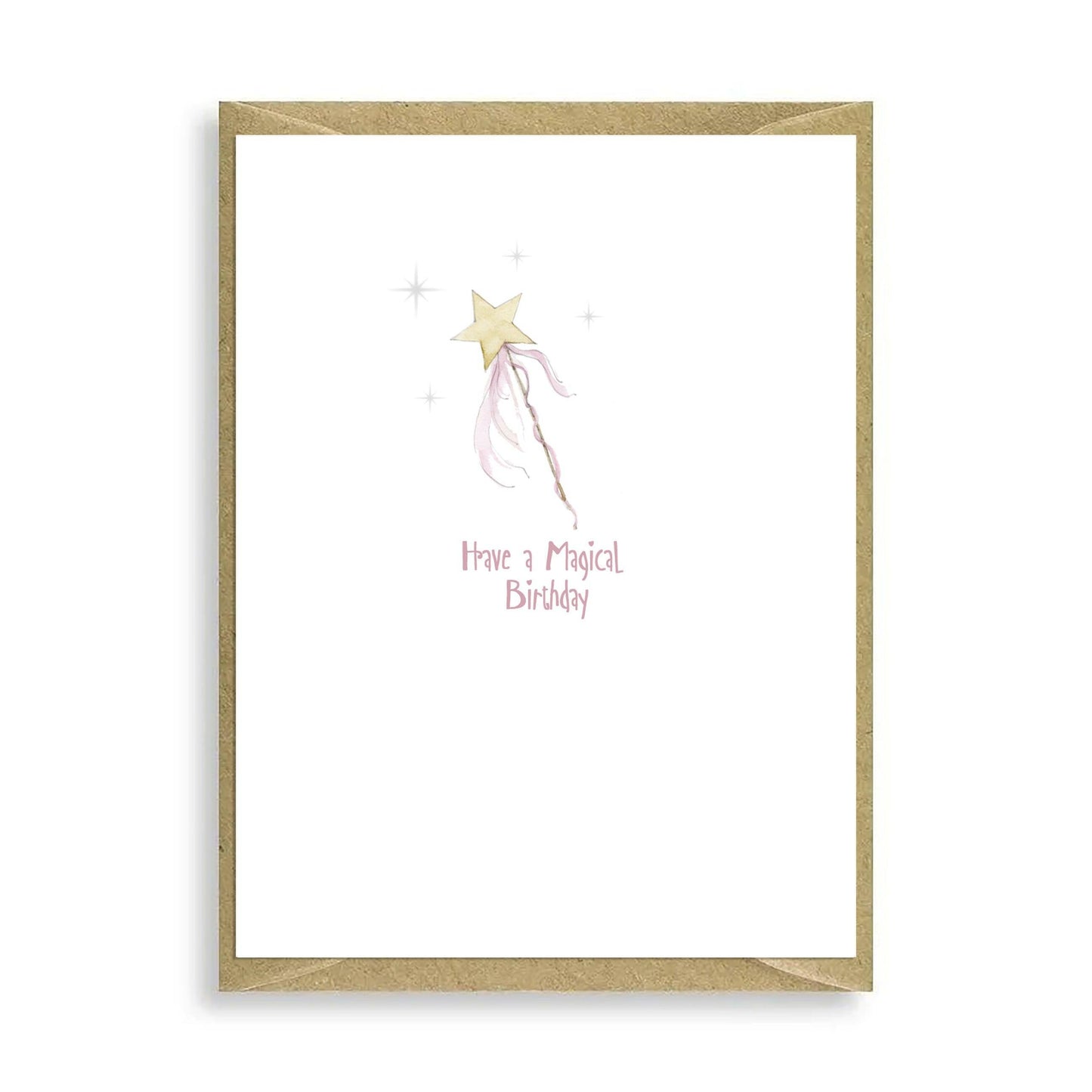 Wand Have a Magical Day Mini Card - Crumble and Core