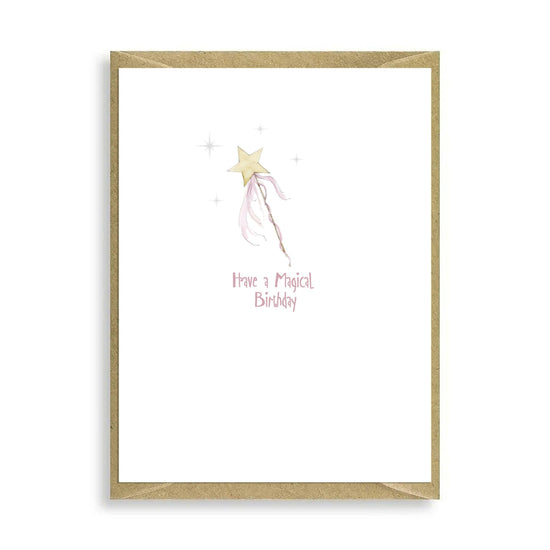 Wand Have a Magical Day Mini Card - Crumble and Core