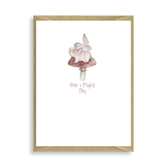 Fairy Have a Magical Day Mini Card - Crumble and Core