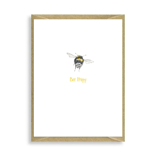 Bee Happy Mini Card - Crumble and Core