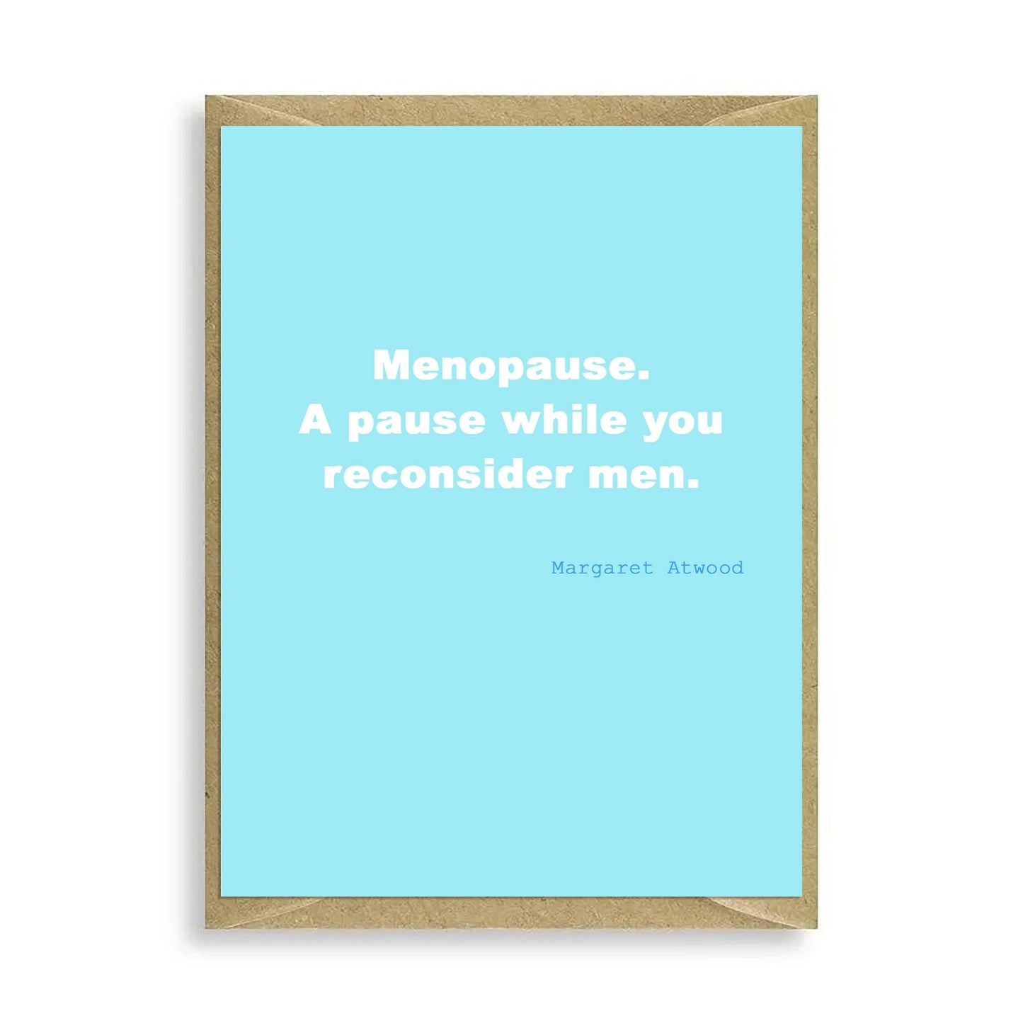 Menopause Mini Greeting Card - Humorous Card for Her - Menopause Themed - Crumble and Core
