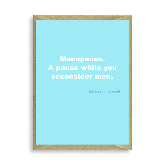 Menopause Mini Greeting Card - Humorous Card for Her - Menopause Themed - Crumble and Core