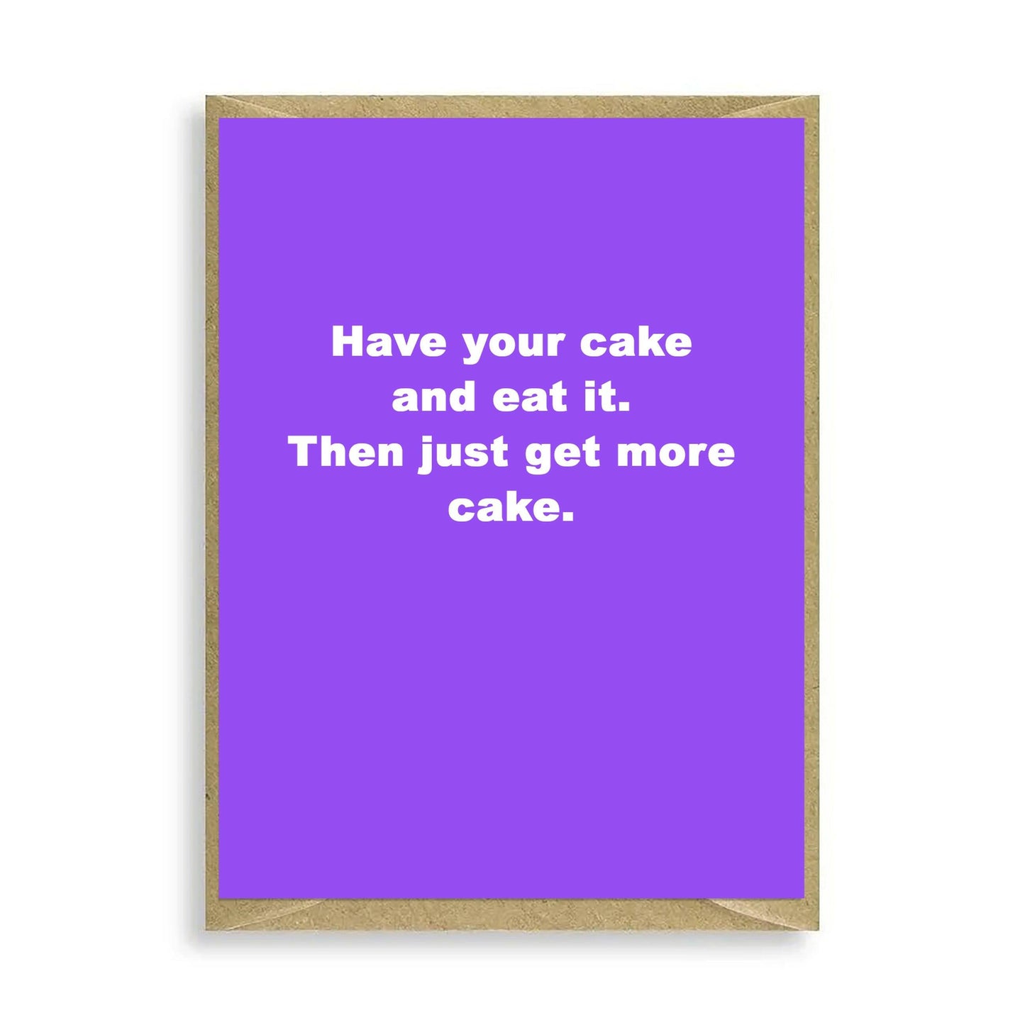 Have Your Cake Mini Card - Crumble and Core