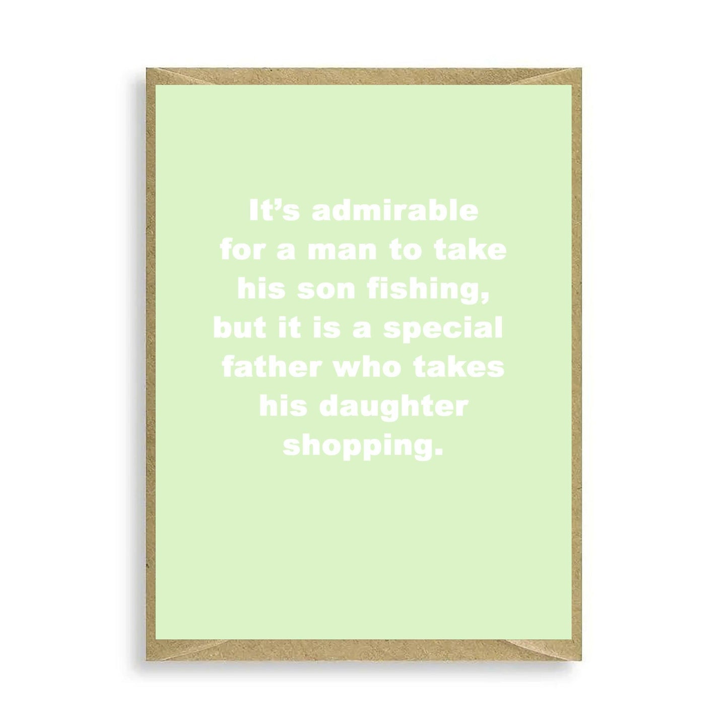 It's Admirable Mini Card - Crumble and Core