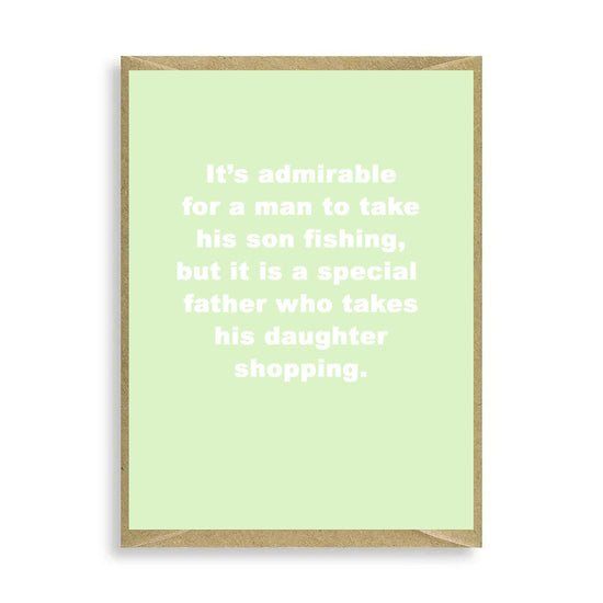 It's Admirable Mini Card - Crumble and Core