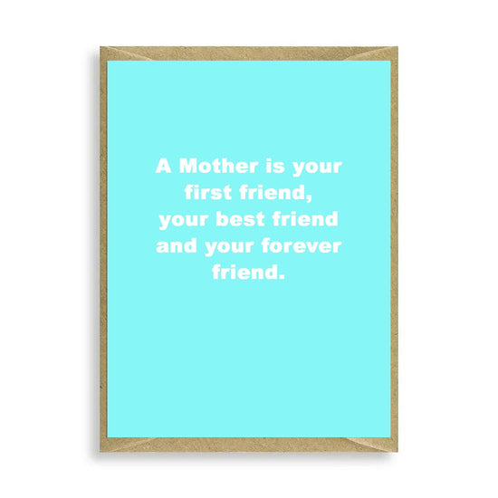 A Mother Is Mini Card - Crumble and Core