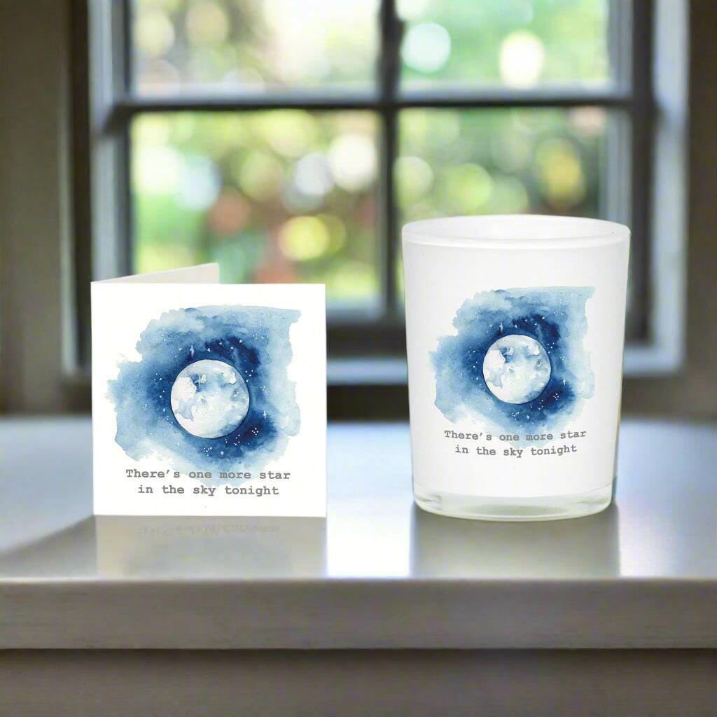 Boxed Candle & Matching Greeting Card | Handcrafted Gift Set UK - Crumble and Core