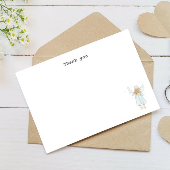 Fairy Rose Note Cards - Crumble and Core