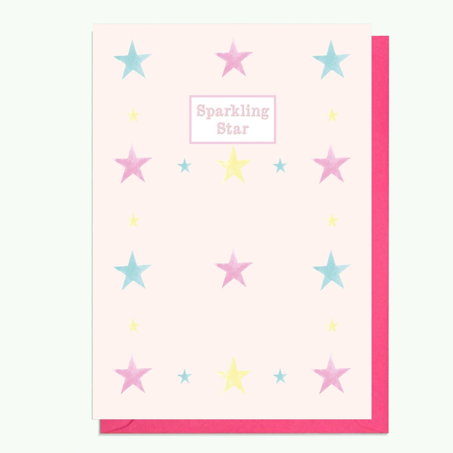 Sterling Silver Star Pendant Necklace with Handmade Crystal Charm and Card - Crumble and Core