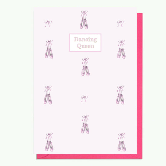 Sterling Silver Ballerina Pendant Necklace with Handmade Crystal Charm and Card - Crumble and Core