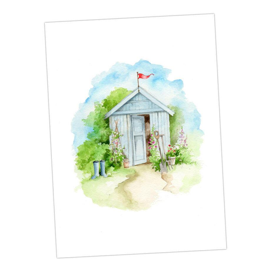 Boxed 'Folk' pack of assorted A6 cards - Crumble and Core