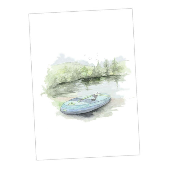 Boxed 'Water' pack of assorted A6 cards - Crumble and Core