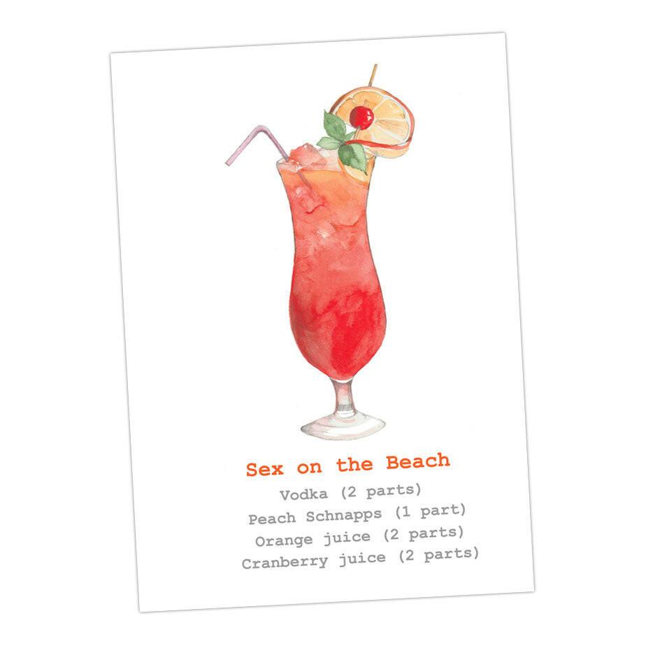 Boxed Assorted Cocktail Recipe of A6 Cards - Crumble and Core