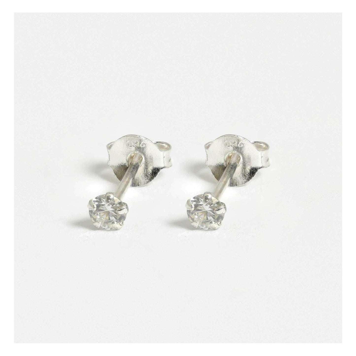 Sterling Silver Stud Earrings - Ideal Gift for Mum in Elegant Box - Crumble and Core