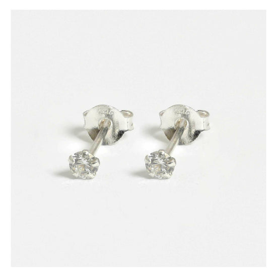 Sterling Silver Stud Earrings - Ideal Gift for Mum in Elegant Box - Crumble and Core
