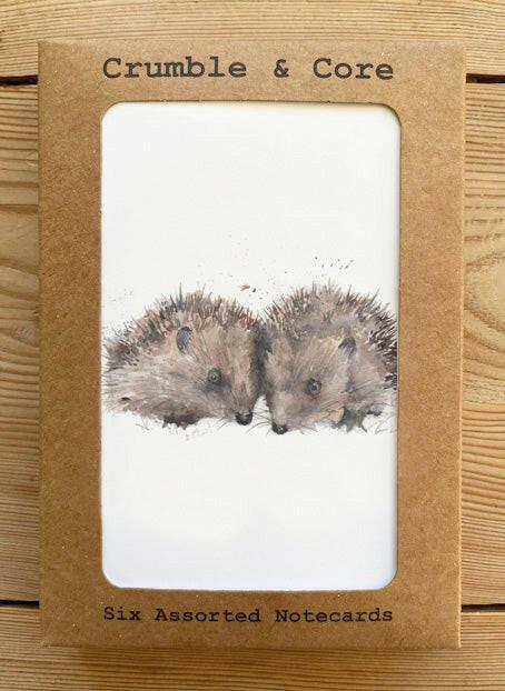 Animal Note Cards - Boxed Wildlife' pack of assorted A6 cards - Crumble and Core
