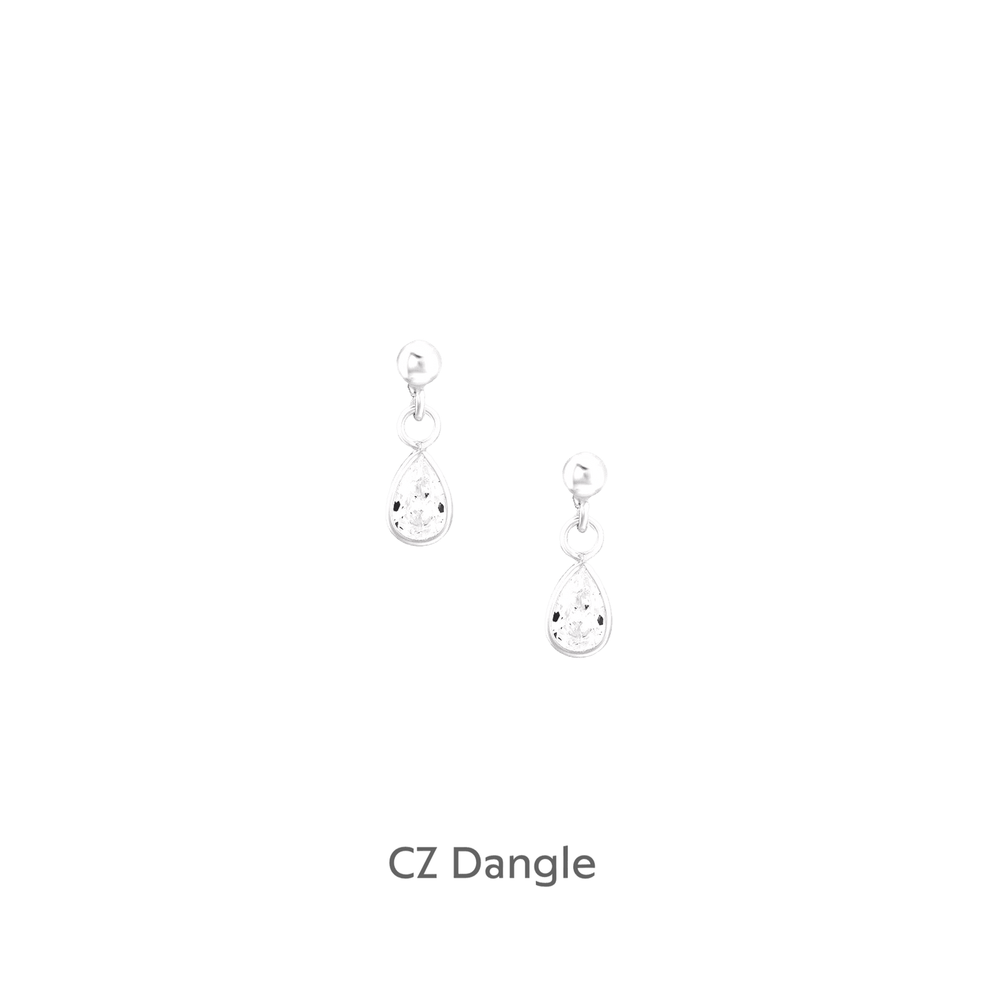 Stylish Silver Sterling Stud Earrings with Dressing Table Gift Box - Crumble and Core