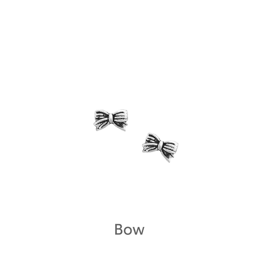 Sterling Silver Stud Earrings on Boxed Card - Cute Gift for Any Occasion - Crumble and Core