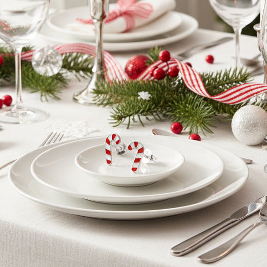 Silver Stud Earrings – Hypoallergenic Lightweight Sterling Silver Studs With Butterfly Backs - Crumble and Core