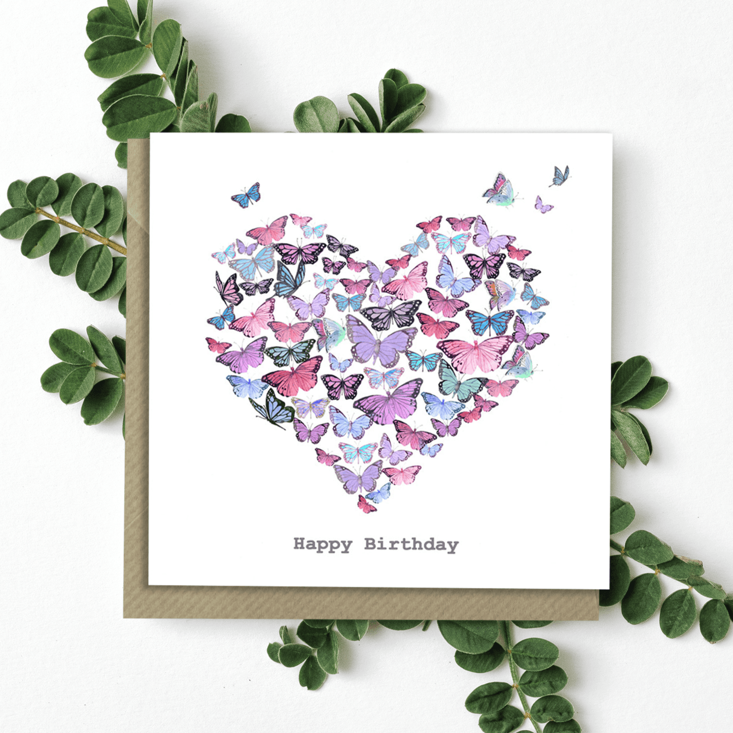 Butterfly Birthday Card - Crumble and Core