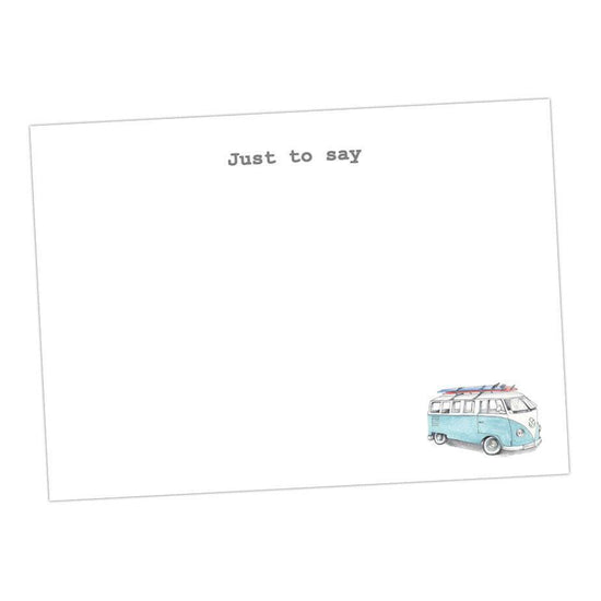 Camper Van Note Cards - Crumble and Core