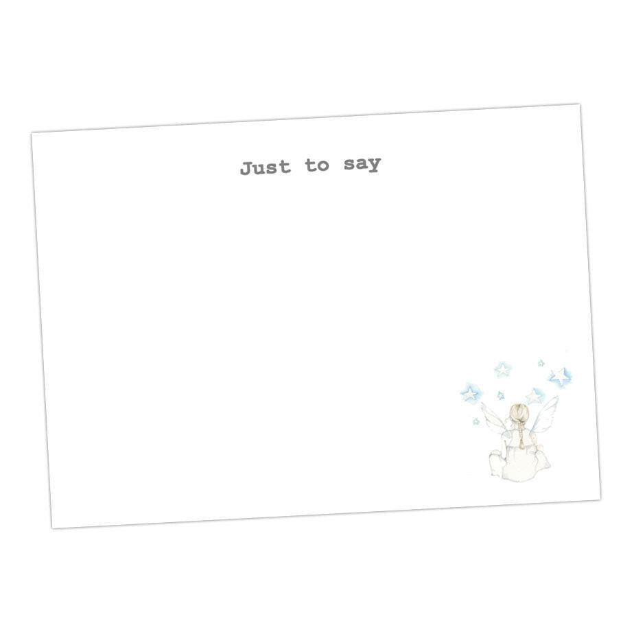 Stargazing Fairy Note Cards - Crumble and Core