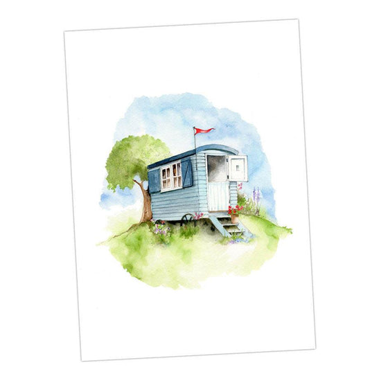 Boxed 'Folk' pack of assorted A6 cards - Crumble and Core